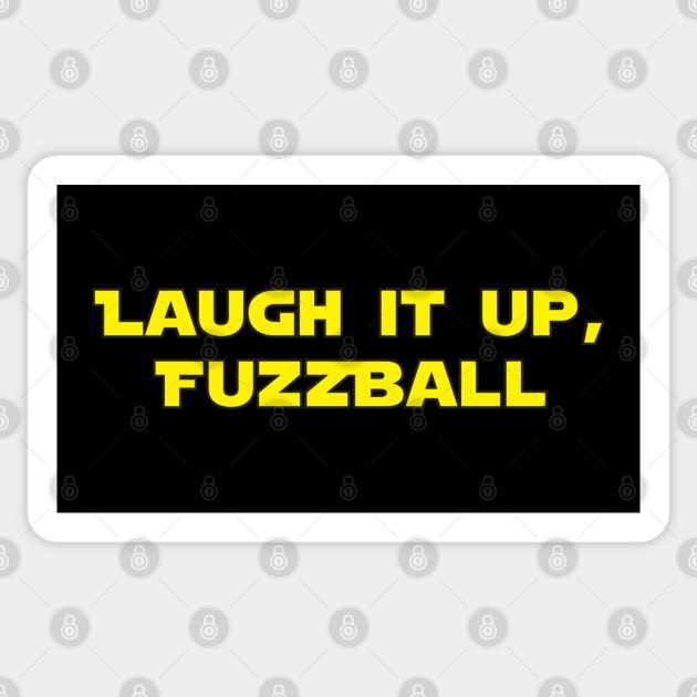 Laugh It Up, Fuzzball Sticker by Brightfeather